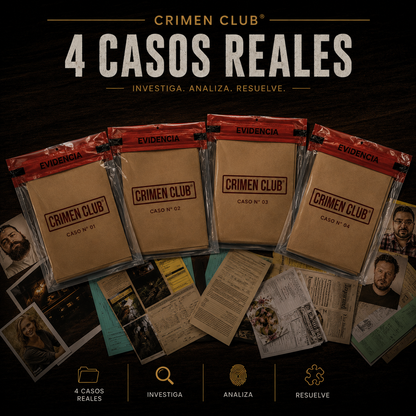 JUEGO DE INVESTIGACIÓN - HOY 4X1 - LLEVATE 4 CASOS REALES