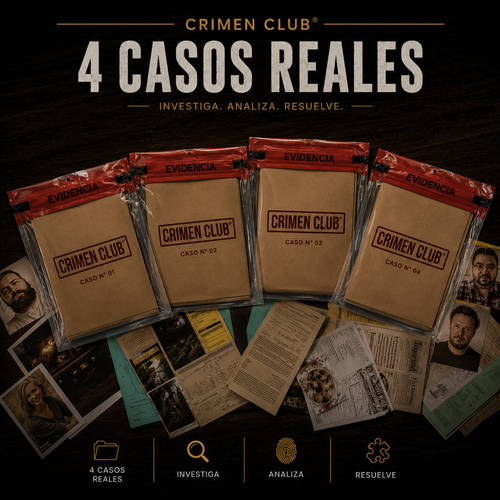JUEGO DE INVESTIGACIÓN - HOY 4X1 - LLEVATE 4 CASOS REALES