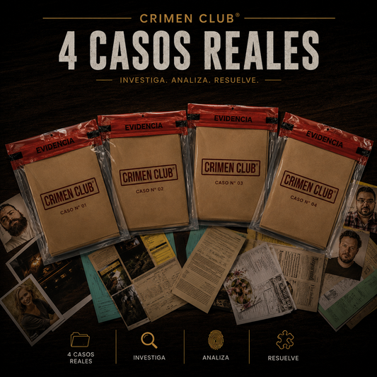 JUEGO DE INVESTIGACIÓN - HOY 4X1 - LLEVATE 4 CASOS REALES